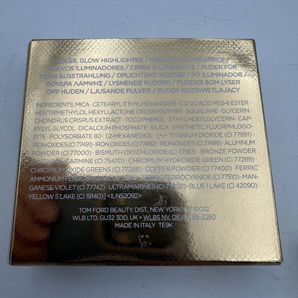 TOM FORD Soleil Glow Highlighter 02 Nude Sand 0.21 Oz/6g $95 NIB - Picture 4 of 6